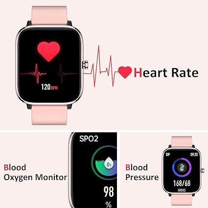 Smart Watch for Women, Answer/Make Call, 1.32'' AMOLED Ultra-Clear Screen Fitness Tracker with Heart Rate/Sleep/SpO2 Monitor, Smartwatch for iPhone/Samsung/Android, 110+ Sport Modes, 3ATM Waterproof - Image 3